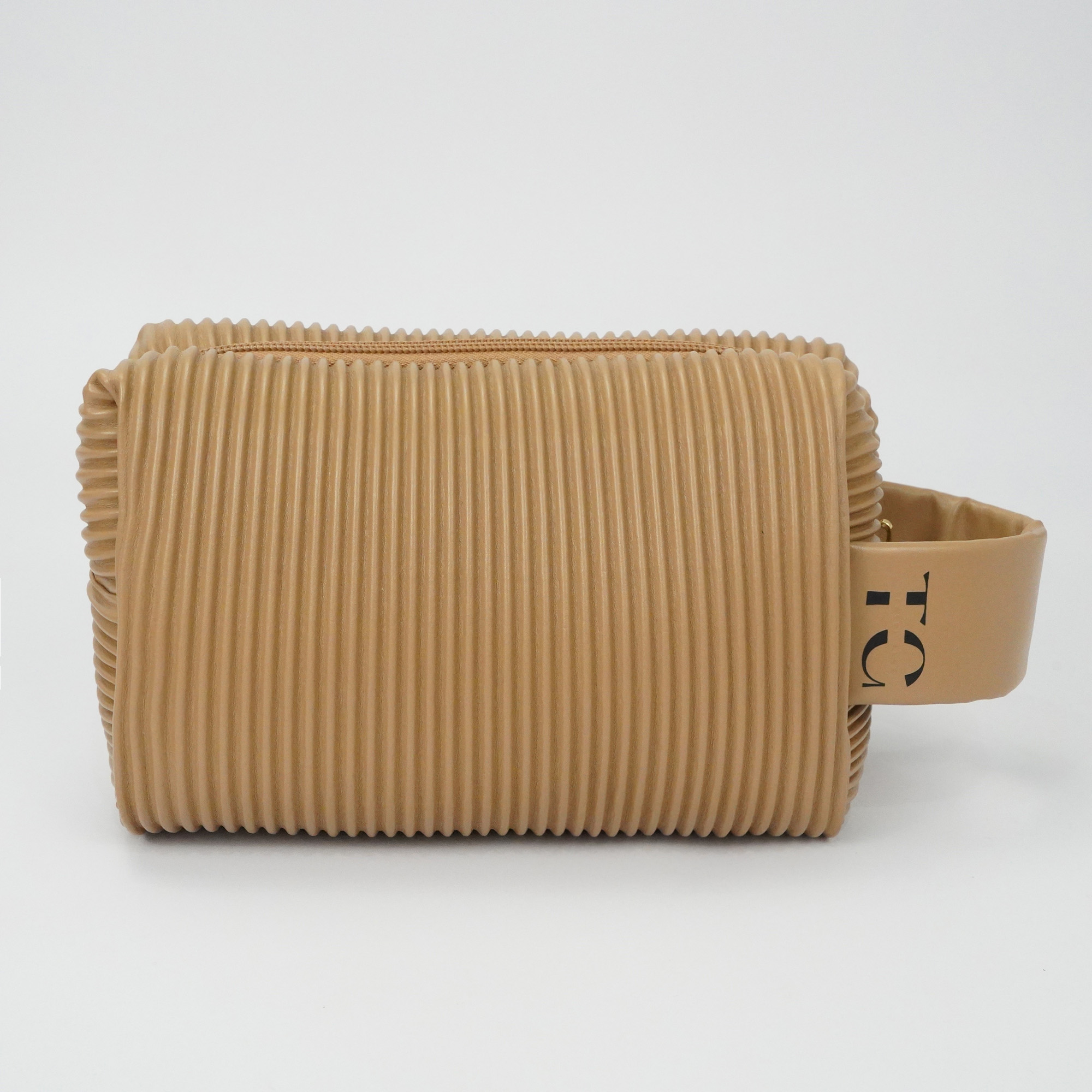 Pu Leather Quilted Cosmetic Bag Travel Makeup Bag with Zipper Cosmetic Organizer for Women and Girls
